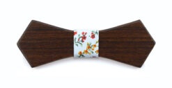 pajarita fina-con-flores